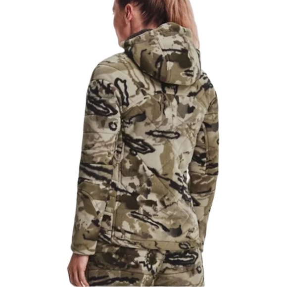 Under Armour Women’s Rut Windproof Barren Camouflage Jacket - Picture 2 of 13